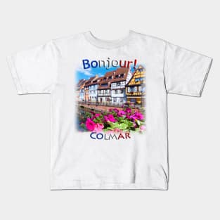 Bonjour! Colmar in Spring Kids T-Shirt